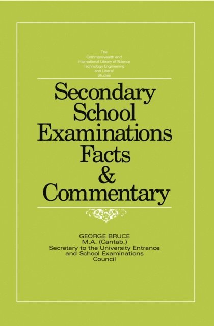 George J. Bruce, Edmund King - Secondary School Examinations, E-bok. Tillgänglighet: Lägg i varukorg