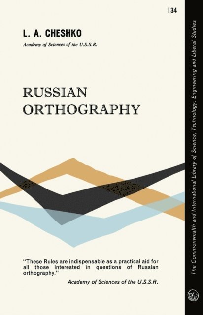 C. V. James - Russian Orthography, E-bok