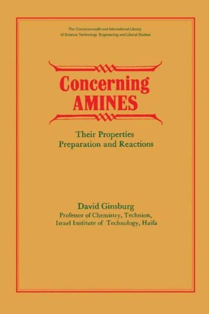 David Ginsburg, Robert Robinson - Concerning Amines, E-bok