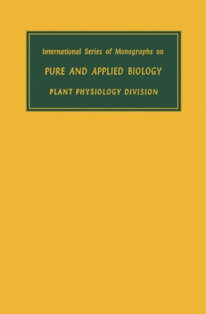 J. F. Sutcliffe, A. W. Galston, P. F. Wareing - Mineral Salts Absorption in Plants, E-bok