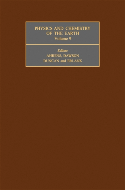 A. R. Duncan, J. B. Dawson, L. H. Ahrens - Physics and Chemistry of the Earth, E-bok