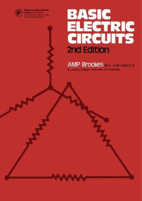 A. M. P. Brookes - Basic Electric Circuits, E-bok