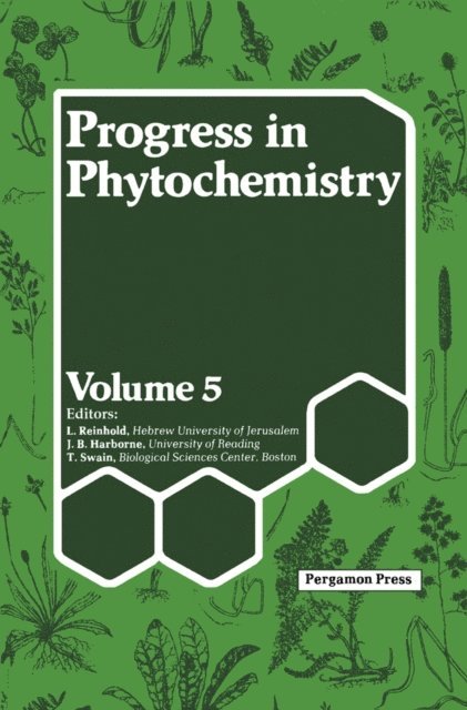T Swain, J. B. Harborne, L. Reinhold - Progress in Phytochemistry, E-bok