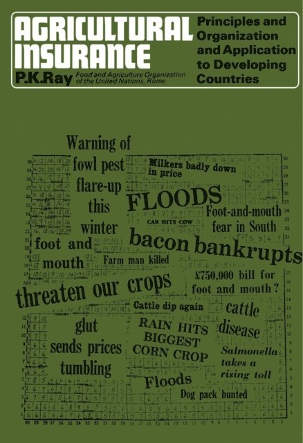 P. K. Ray - Agricultural Insurance, E-bok. Tillgänglighet: Lägg i varukorg