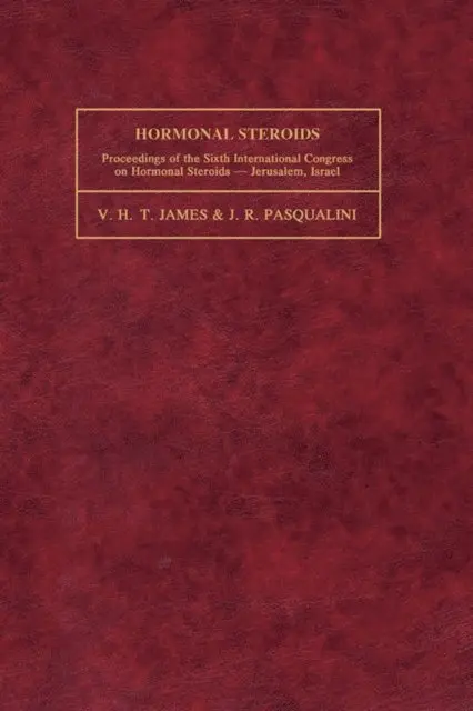 J. R. Pasqualini, V. H. T. James - Hormonal Steroids, E-bok. Tillgänglighet: Lägg i varukorg