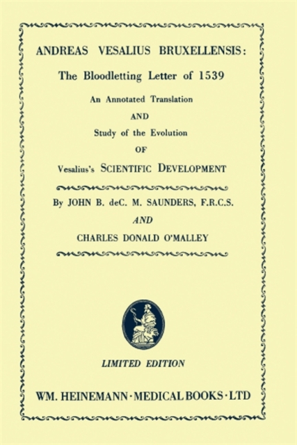 Charles Donald O'Malley, John B. De C. M. Saunders - Andreas Vesalius Bruxellensis, E-bok