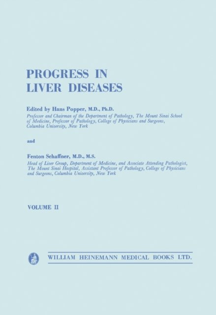 Fenton Schaffner, Hans Popper - Progress in Liver Diseases, E-bok