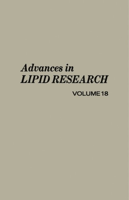 David Kritchevsky, Rodolfo Paoletti - Advances in Lipid Research, E-bok