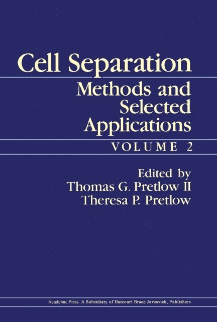 Theresa P. Pretlow, Thomas G. Pretlow - Cell Separation, E-bok