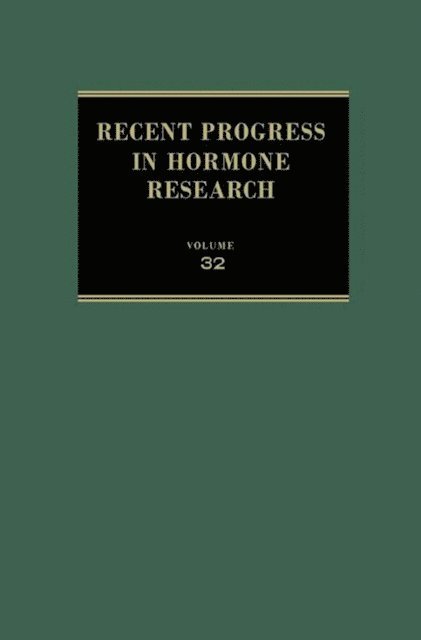 Roy O. Greep - Recent Progress in Hormone Research, E-bok