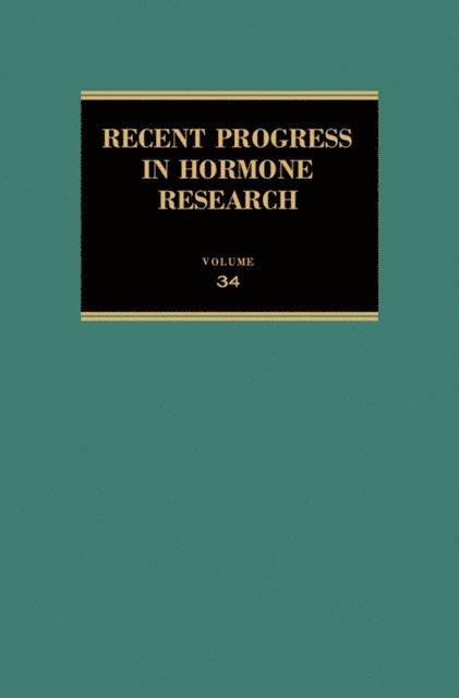 Roy O. Greep - Recent Progress in Hormone Research, E-bok