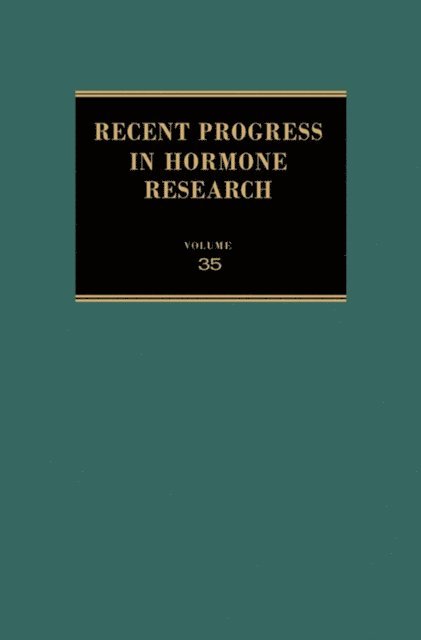 Roy O. Greep - Recent Progress in Hormone Research, E-bok