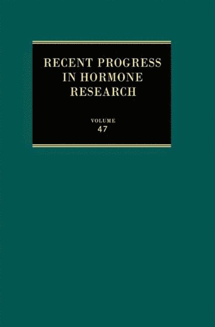 C. Wayne Bardin - Recent Progress in Hormone Research, E-bok. Tillgänglighet: Lägg i varukorg
