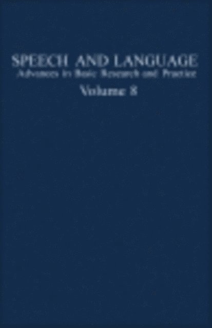 Norman J. Lass - Speech and Language, E-bok