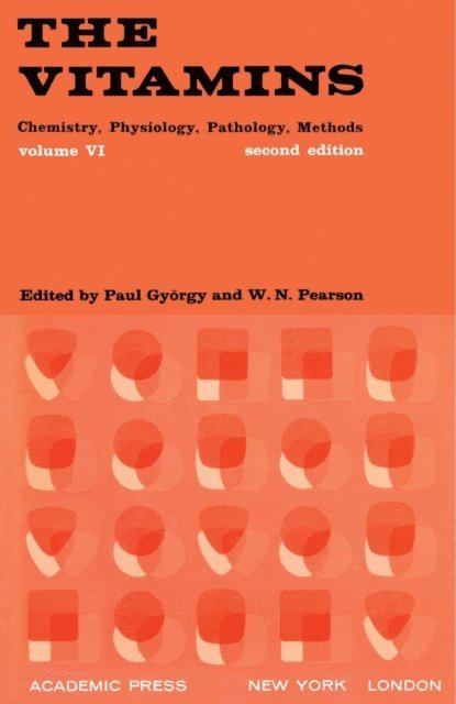W. N. Pearson, Paul Gyorgy - Vitamins, E-bok