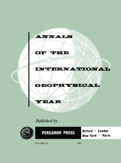 J. Van Mieghem, V. Laursen, A. H. Shapley - Symposia at the Fifth Meeting of CSAGI, E-bok
