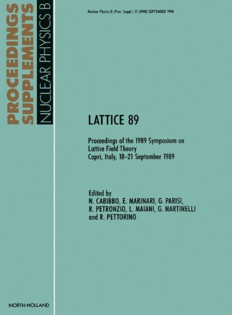 G. Parisi, E. Marinari, N. Cabbibo - Lattice 89, E-bok