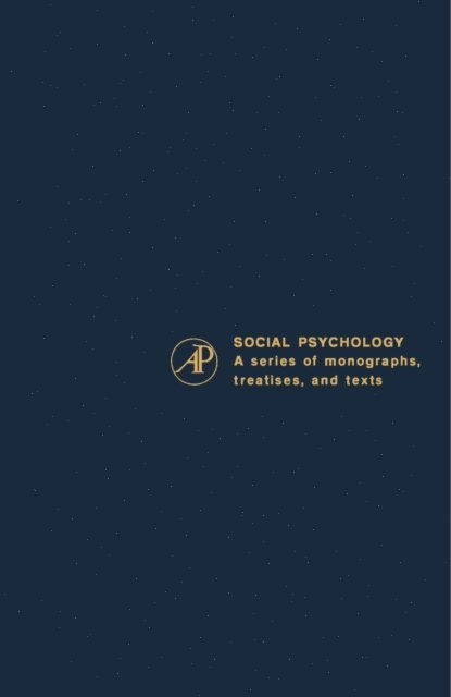 Thomas M. Ostrom, Timothy C. Brock, Anthony G. Greenwald - Psychological Foundations of Attitudes, E-bok
