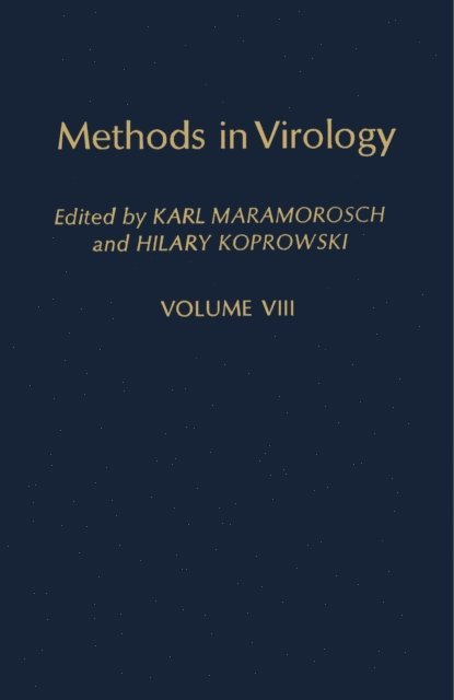 Hilary Koprowski, Karl Maramorosch - Methods in Virology, E-bok