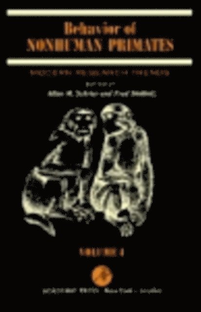 Fred Stollnitz, Allan M. Schrier - Behavior of Nonhuman Primates, E-bok. Tillgänglighet: Lägg i varukorg