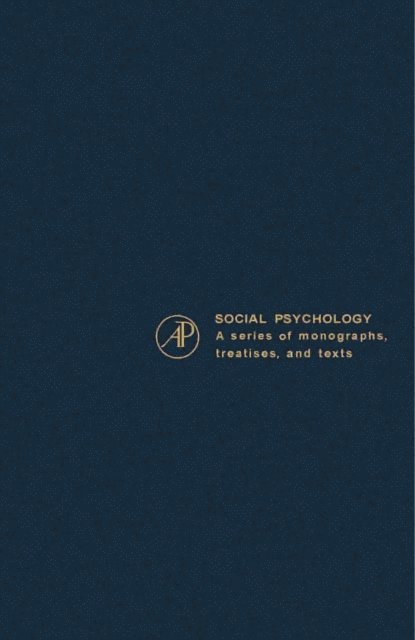 Florence L. Geis, Richard Christie, Stanley Schachter, Leon Festinger - Studies in Machiavellianism, E-bok