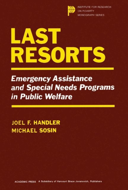 Michael Sosin, Joel F. Handler - Last Resorts, E-bok
