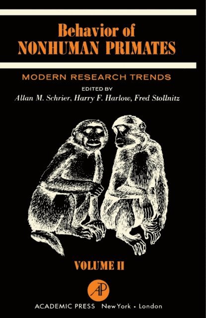Behavior of Nonhuman Primates