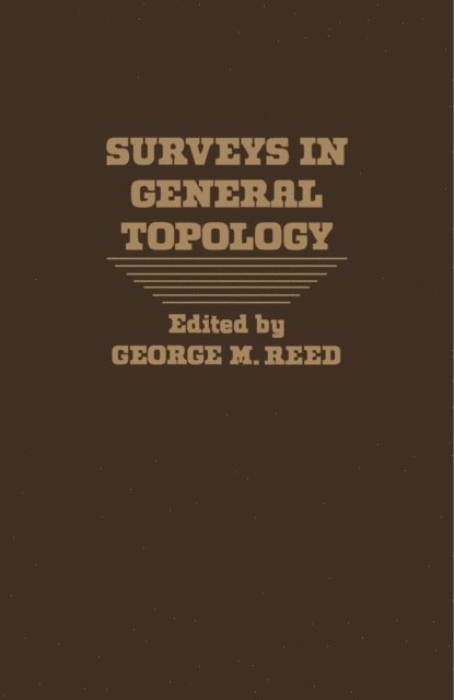 George M. Reed - Surveys in General Topology, E-bok. Tillgänglighet: Lägg i varukorg