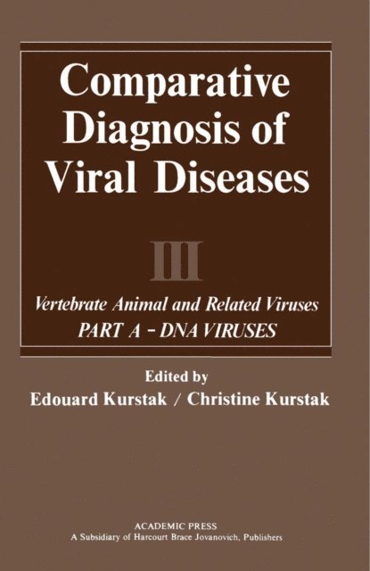 Christine Kurstak, Edouard Kurstak - Vertebrate Animal and Related Viruses, E-bok