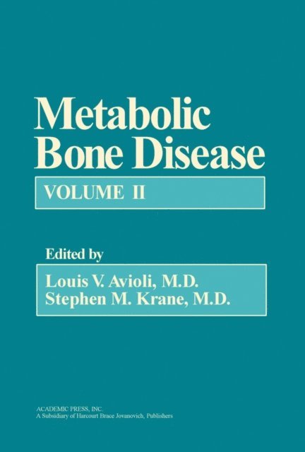Stephen M. Krane, Louis V. Avioli - Metabolic Bone Disease, E-bok. Tillgänglighet: Lägg i varukorg