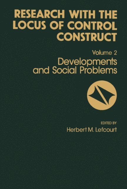 Herbert M. Lefcourt - Developments and Social Problems, E-bok
