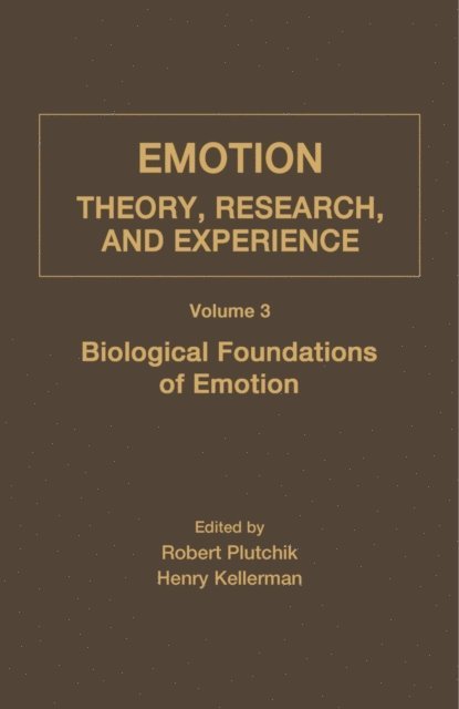 Henry Kellerman, Robert Plutchik - Biological Foundations of Emotion, E-bok