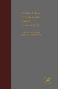 Amino Acids, Proteins and Cancer Biochemistry