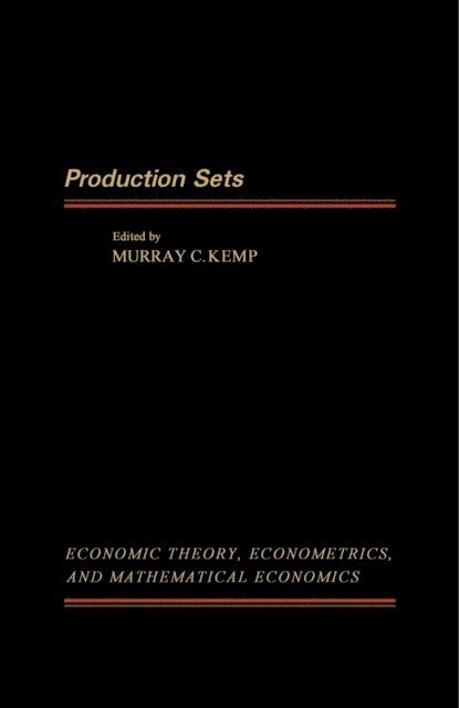 Murray C. Kemp - Production Sets, E-bok