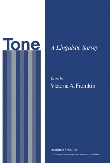 Victoria A. Fromkin - Tone, E-bok