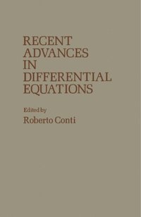 Recent Advances in Differential Equations