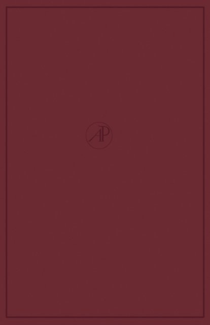 Hiroshi Fujita, P. Van Rysselberghe, Eric Hutchinson - Mathematical Theory of Sedimentation Analysis, E-bok