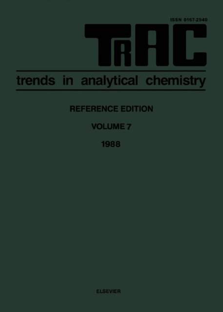 J R Durig, J. G. Dorsey, U A Th Brinkman - TRAC: Trends in Analytical Chemistry, E-bok
