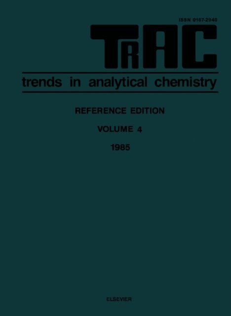 C. Burgess, C. J. W. Brooks, P. W. J. M. Boumans - TRAC: Trends in Analytical Chemistry, E-bok
