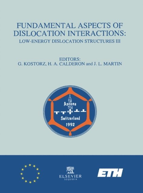 J. L. Martin, H. A. Calderon, G. Kostorz - Fundamental Aspects of Dislocation Interactions, E-bok