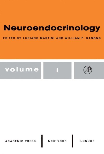 William F. Ganong, Luciano Martini - Neuroendocrinology, E-bok. Tillgänglighet: Lägg i varukorg