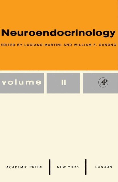 William F. Ganong, Luciano Martini - Neuroendocrinology, E-bok. Tillgänglighet: Lägg i varukorg