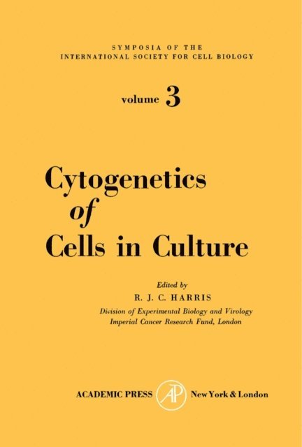 R. J. C. Harris - Cytogenetics of Cells in Culture, E-bok