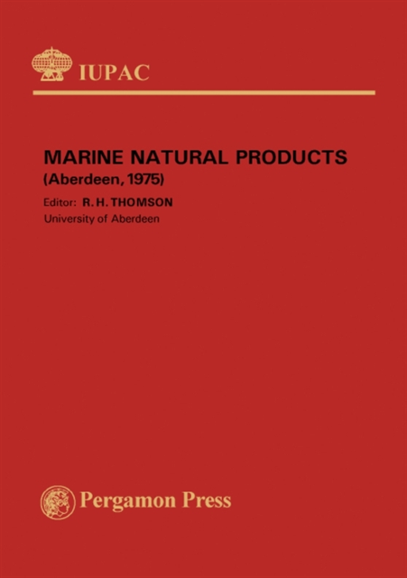 R. H. Thomson - International Symposium on Marine Natural Products, E-bok