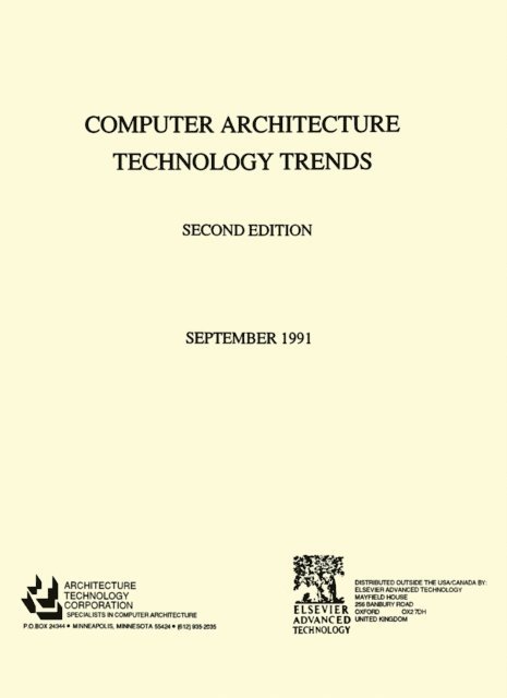Architecture Technology Architecture Technology Corpor - Computer Architecture Technology Trends, E-bok
