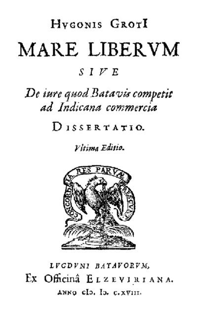 Hugo de Groot - Mare liberum, E-bok