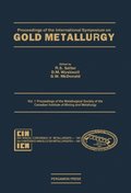 Proceedings of the Metallurgical Society of the Canadian Institute of Mining and Metallurgy