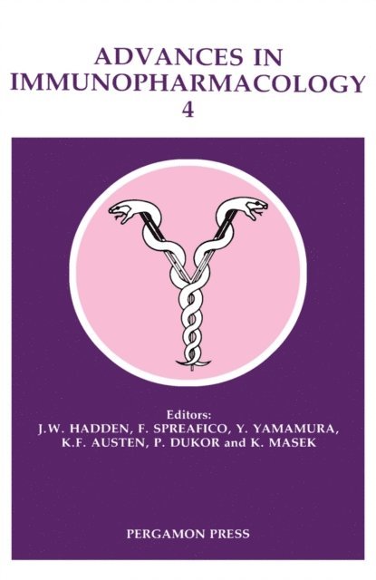 J. W. Hadden - Advances in Immunopharmacology, E-bok