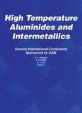 High Temperature Aluminides and Intermetallics