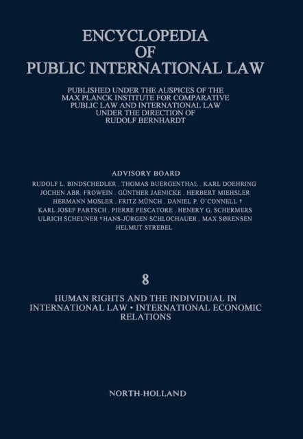 G. Prati, Ezio Biglieri - Enclyclopedia of Public International Law, E-bok